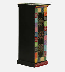 Brush & Timber Handmade Mango Wood Handpainted Cabinet