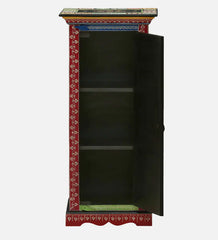 Brush & Timber Handmade Mango Wood Handpainted Cabinet