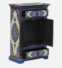 Solid Wood Hand-Painted Cabinet