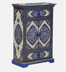 Solid Wood Hand-Painted Cabinet