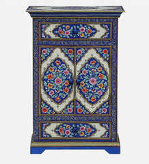 Solid Wood Hand-Painted Cabinet