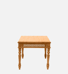 Shanti Surprise Sheesham Wood 6 Seater Dining Table In Scratch Resistant Rustic Teak Finish