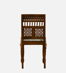 Shanti Surprise Sheesham Wood Dining Chair In Scratch Resistant Provincial Teak Finish (Set Of 2)