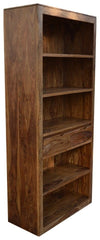 MADE TO ORDER Solid Wood Bookcase Bookshelf Display Shelf Natural