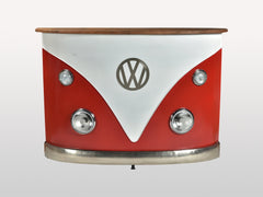 Transport Vintage VW Combi Car Bar Counter Red