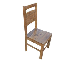 MADE TO ORDER Indian Wooden Seating Chair Natural 45x44x105 cm