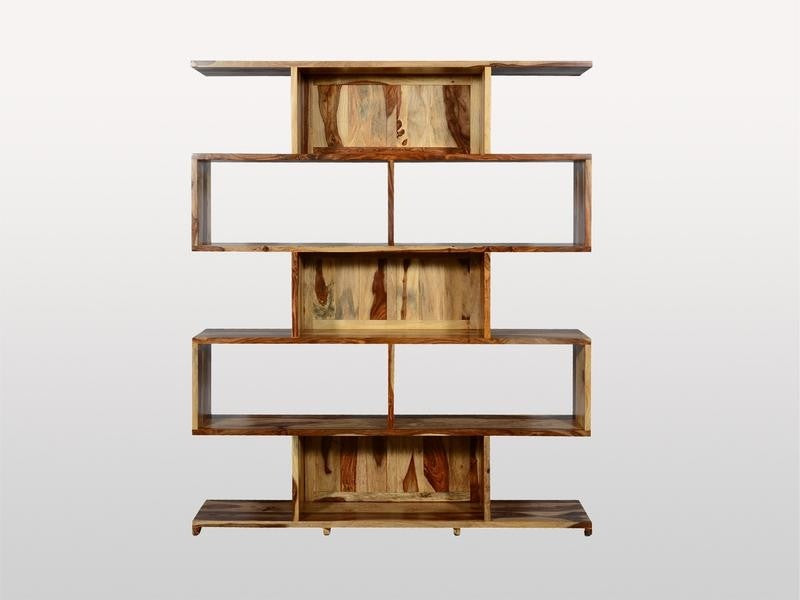 Indian Sheesham Wood Enzo Library Bookshelf