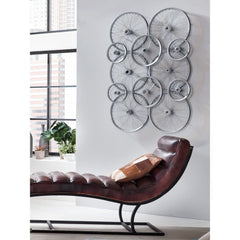 Bike Wheel Recycled Wall Art