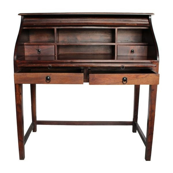 WOODEN COLONIAL SECRETARY DESK