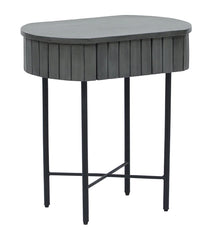 Kraft Bazaar Oval Side Table 55x40x60Cm