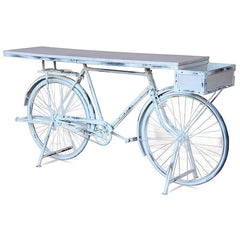 WOW UPCYCLED RETRO BICYCLE WHITE WASH