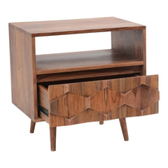 Mid-Century Modern Natural O2 Nightstand