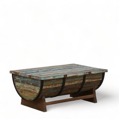 Kraft Bazaar Vistoso Barrel Coffee Table 110x70x45Cm