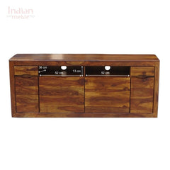 MADE TO ORDER Avalon Indian Solid Wood TV Unit Honey 175x40x70 cm