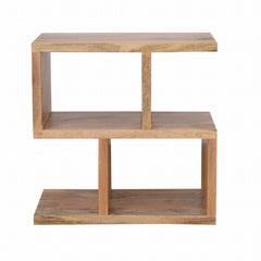 Mango Classic Handmade Solid Mango Wood Wall Shelf 50x30x50Cm