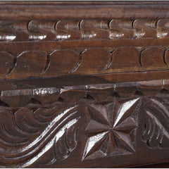 Indian Antique Hand Carved Solid wood Hall console table