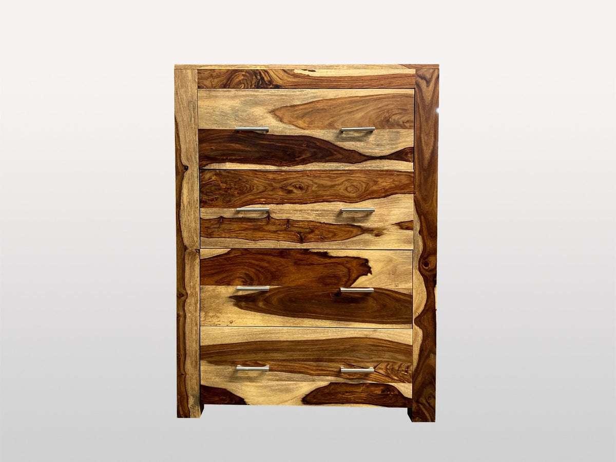 Indian Rose Wood Enzo - 4 Drawers Chest of Drawer