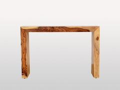 Solid Sheesham Wood Console Table 140cm