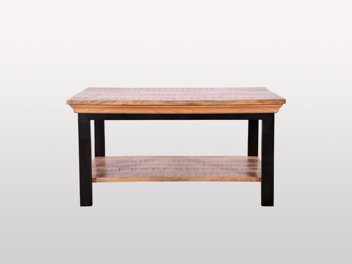 Miller Industrial Indian Solid Wood LENOX II Coffee Table