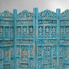 Jali Handmade Indian Furniture Solid Hard Wood Partition Screen