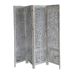 Jali Handmade Indian Furniture Wooden Partition Screen