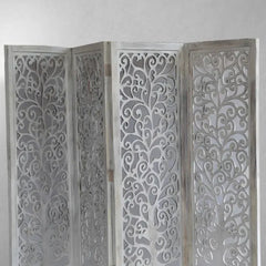 Jali Handmade Indian Furniture Wooden Partition Screen