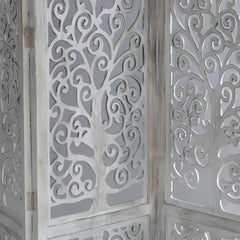 Jali Handmade Indian Furniture Wooden Partition Screen