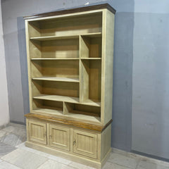 Indian Hand Carved Solid Wood Bookshelf B47