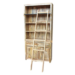 AVALON INDIAN WOODEN ZEN MANGO BOOKSHELF