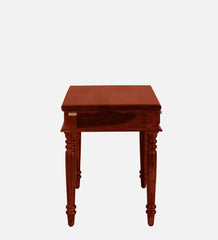 Shanti Surprise Sheesham Wood Writing Table In Scratch Resistant Honey Oak Finish