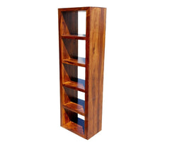 Boston Zen Contemporary Solid Wooden Long Bookcase 55X180 CM