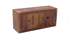 MADE TO ORDER Indian Wooden TV Unit Honey Brown 120x40x55 cm