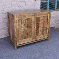 Floral Carved Solid wood Sideboard