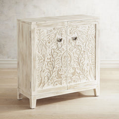 Hand Carved Solid wood Small Sideboard