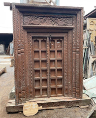 Vintage Antique Style Indian Furniture Solid Hard Wood Entrance Doors