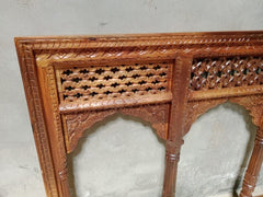 Handcarved Jharokha Arch Design Mirror 80(W)x110(H)x10(D)Cm