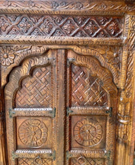 Vintage Antique Style Indian Furniture Solid Hard Wood Entrance Doors