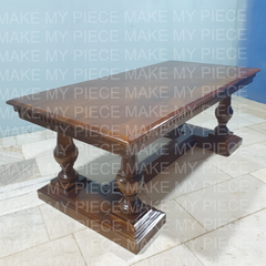 KARAN Handmade Indian Furniture Solid Wood Dining Table