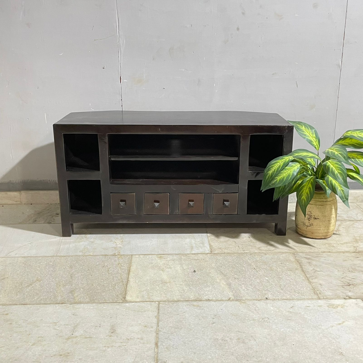 Boston Kompact Dark Corner TV Unit 48