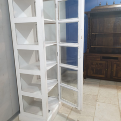 Indian Hand Carved Mango Wood Display Cabinet D105