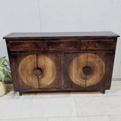 Indian Mandala Solid Wood Sideboard C39