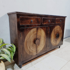 Indian Mandala Solid Wood Sideboard C39