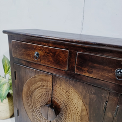 Indian Mandala Solid Wood Sideboard C39