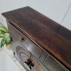 Indian Mandala Solid Wood Sideboard C39