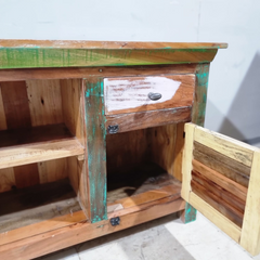 Aspen Scandi Reclaimed Wood TV Unit 53