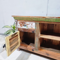 Aspen Scandi Reclaimed Wood TV Unit 53