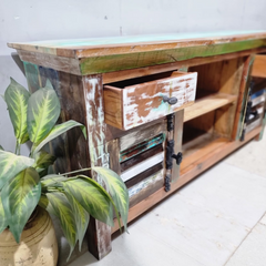 Aspen Scandi Reclaimed Wood TV Unit 53