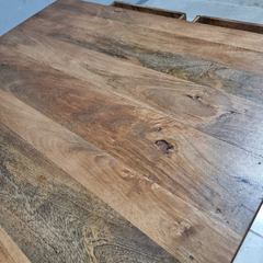 Indian Hand Carved Solid Wood Large 4 Drawer Storage Coffee Table C93