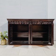 Hand Carved Solid Wood Buffet Sideboard C43