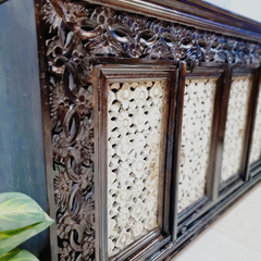 Hand Carved Solid Wood Buffet Sideboard C43